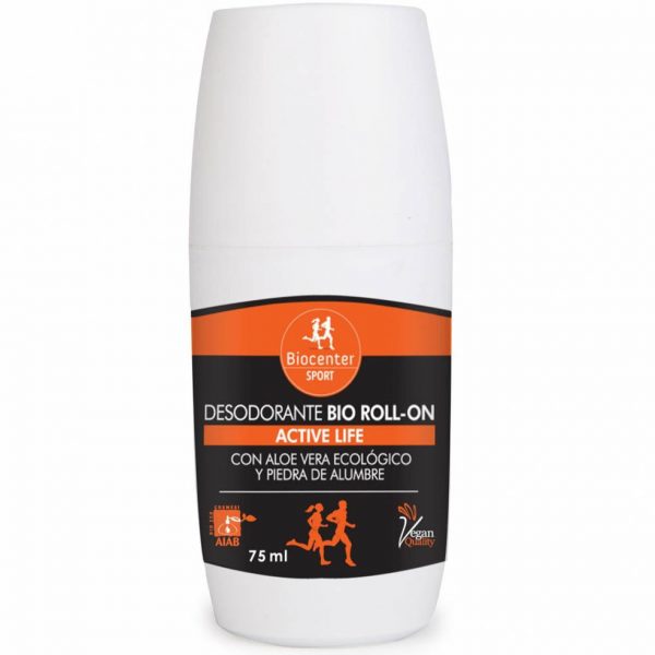 Desodorante Sport Active Life Roll-on Biocenter Ecologico Certificado