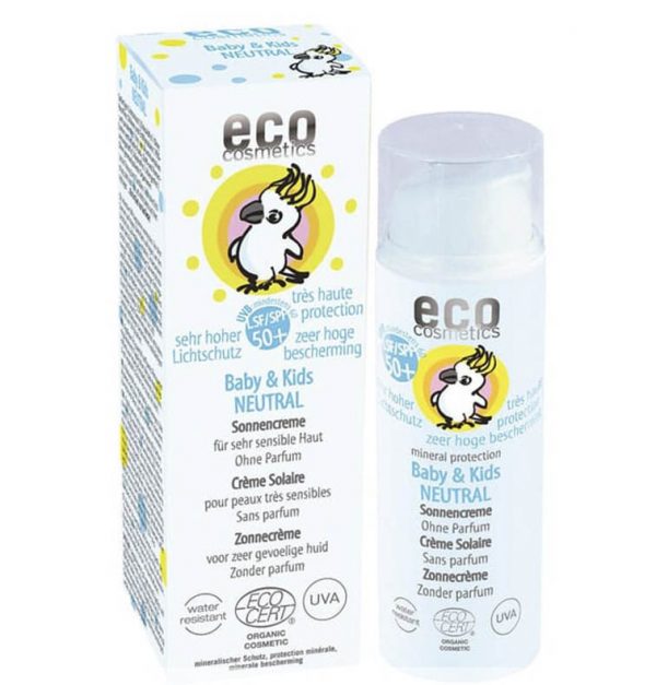Protector Solar Bebes&niños SPF50+ Eco Cosmetics Certificado 50ml