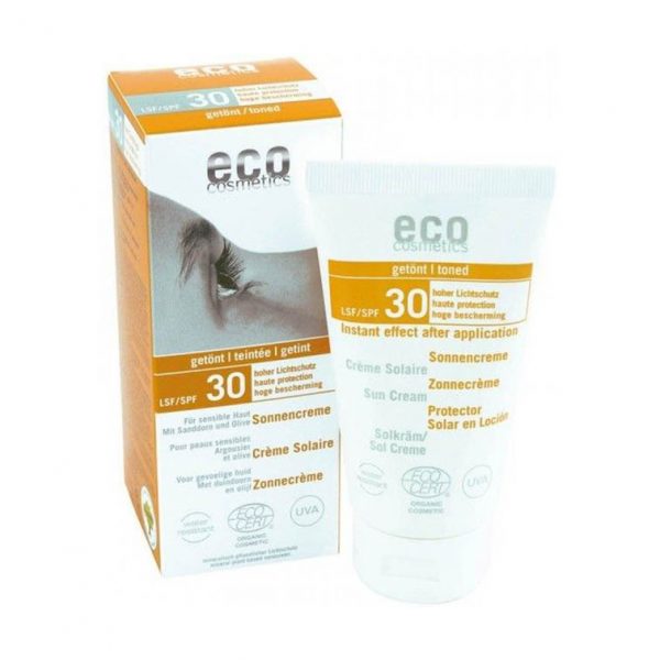 Protector Solar con COlor SPF30 Certificado Eco Cosmetics