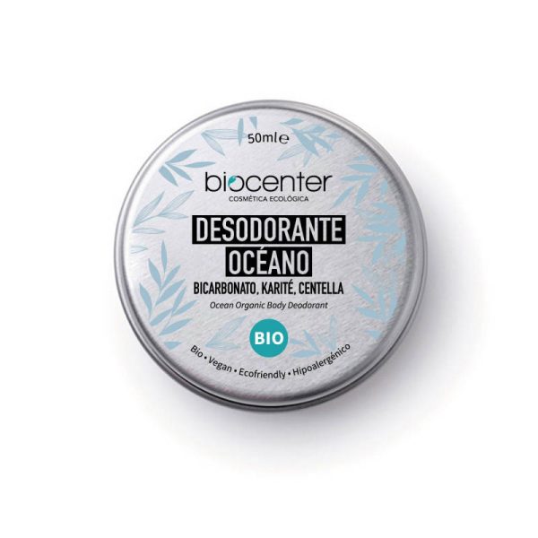 Desodorante Solido Ecologico Natural Certificado Oceano 50ml