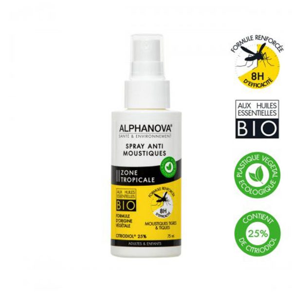 Alphanova Spray Antimosquitos Zona Tropical 8h