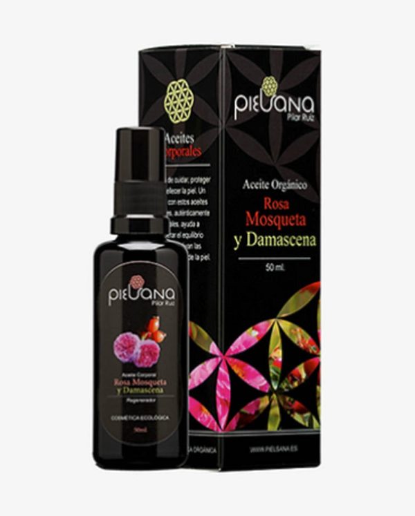Pielsana Aceite Rosa Mosqueta y Damascena Natural Bio Vegano 100ml
