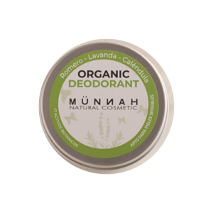 Munnah Desodorante Organico, Natural, Vegano y Ecologico 30ml