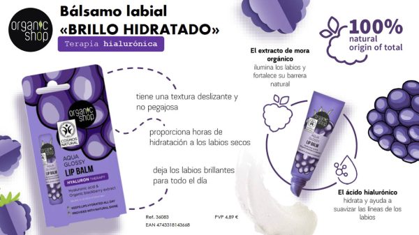 Organic Shop Lip Bal Brillo Hidratado Hialuronico-1